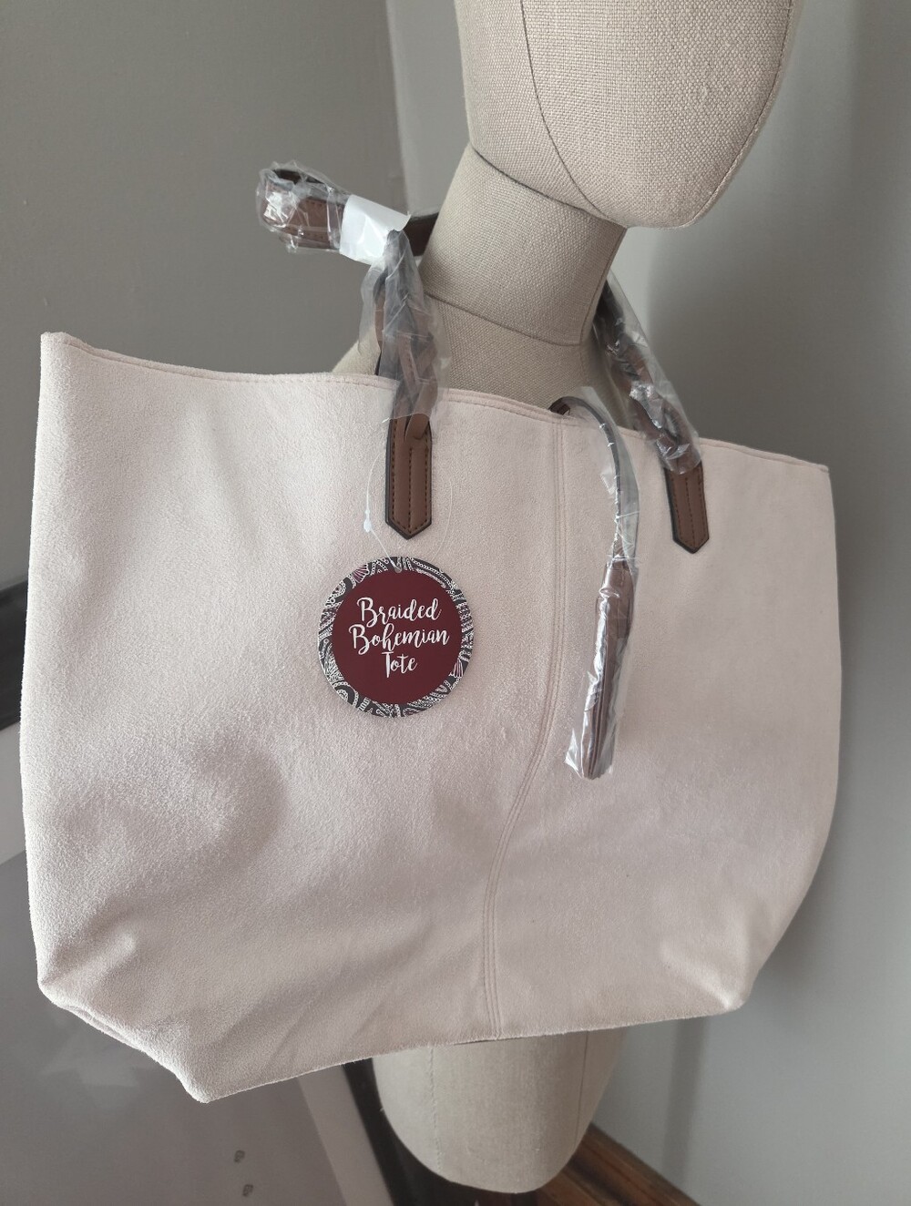 NWT Champagne/Blush Tote
